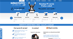 Desktop Screenshot of nonstoppc.cz